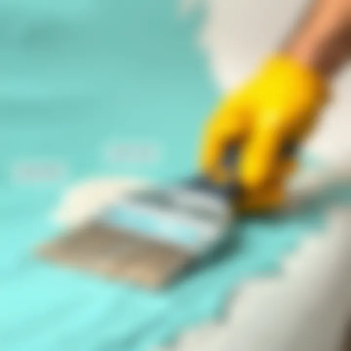 Surface preparation for paint removal