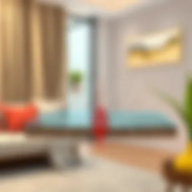 Diagram showing sound wave absorption