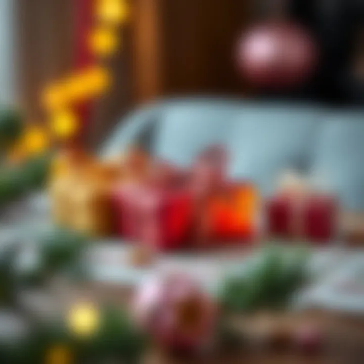 Handcrafted gifts showcasing personal touches