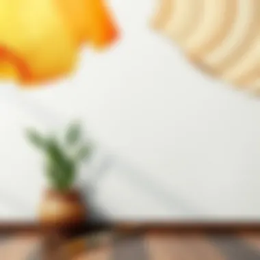 Different wall surfaces